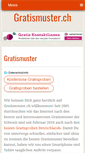 Mobile Screenshot of gratismuster.ch